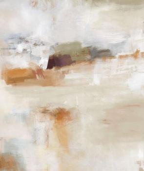 Light brown decorative oil painting